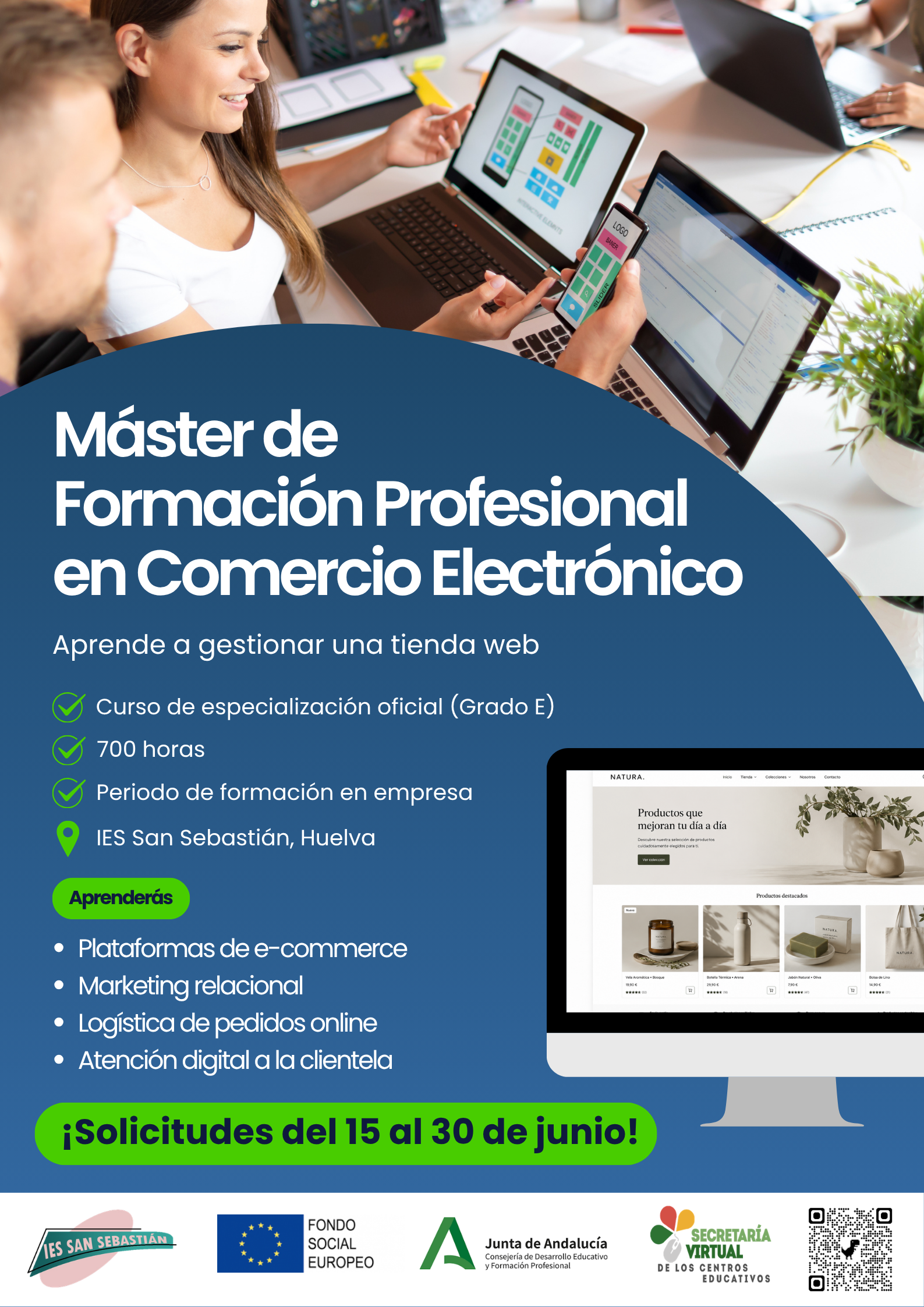 En este momento estás viendo Master de FP en Comercio Electrónico