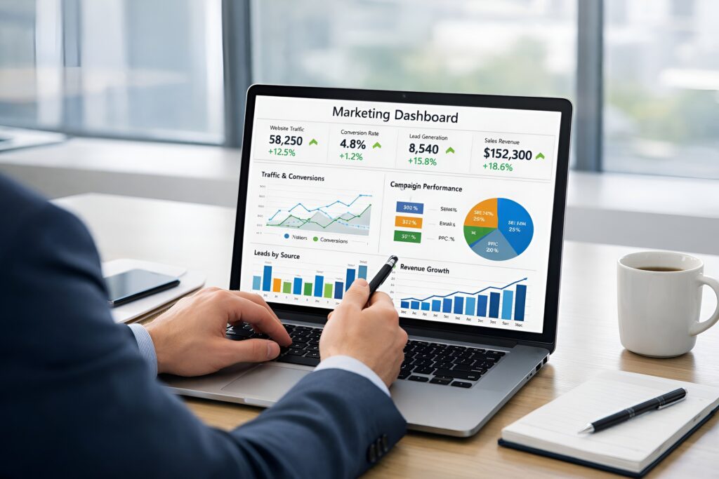 marketing dashboard